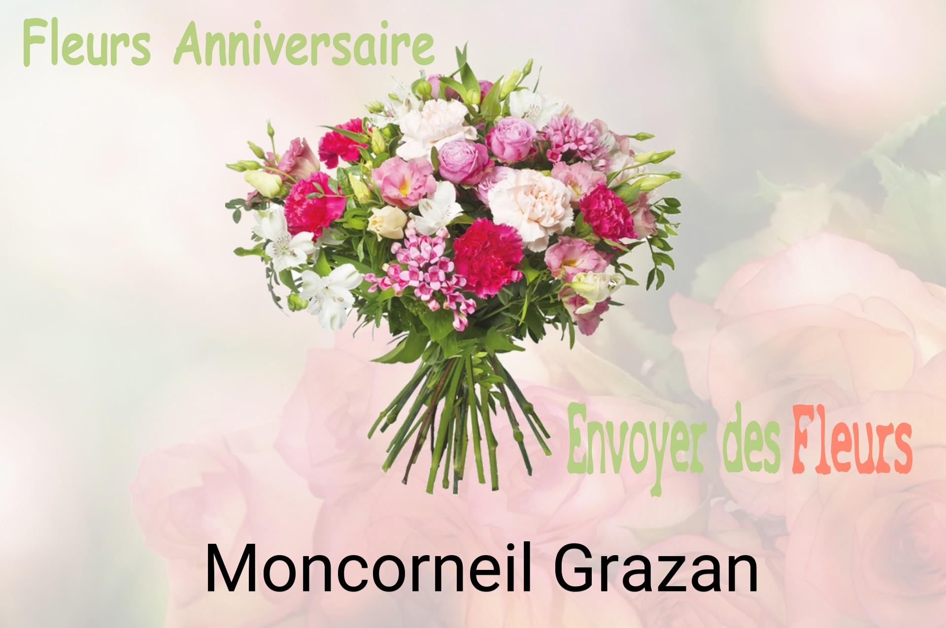 Bouquet de fleurs d’anniversaire livré à Moncorneil-Grazan