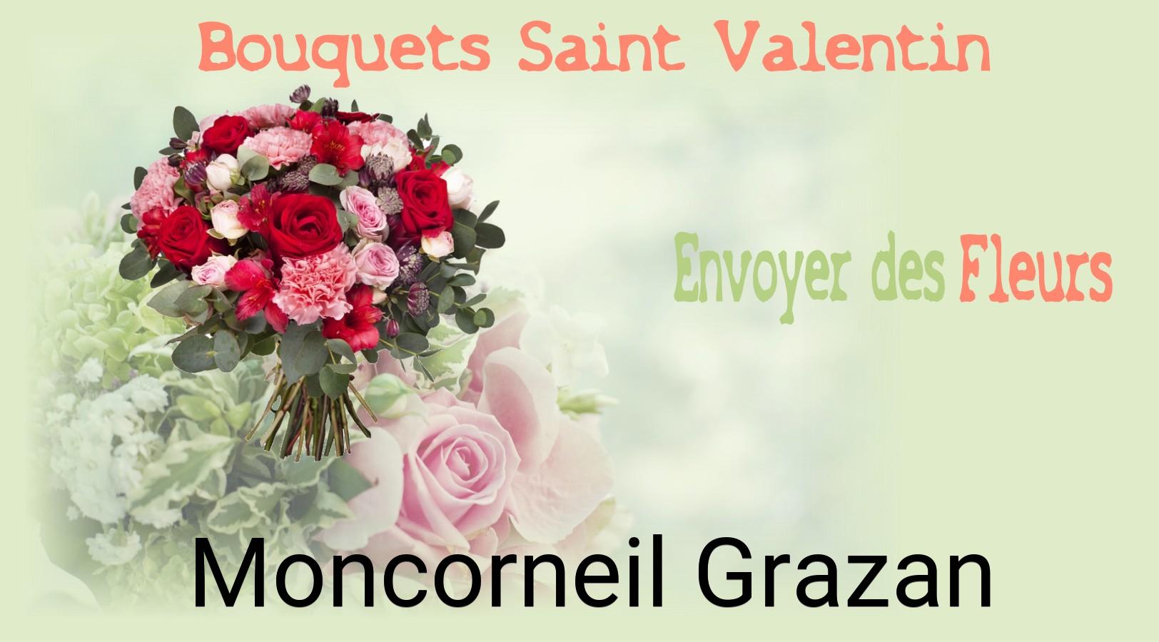 Roses de Saint-Valentin livrées à Moncorneil-Grazan